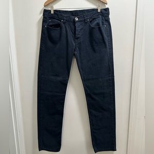 Men’s Eleventy Dark Wash 5 Tache Jeans Size 36x34